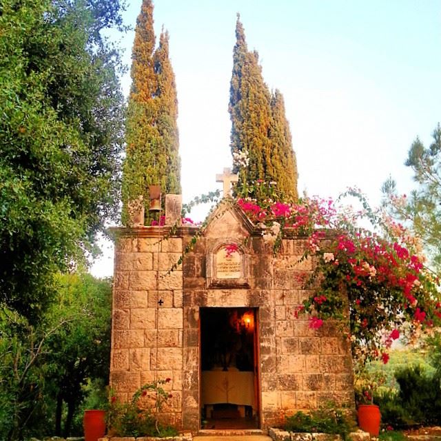  Peaceful  church  edde  jbeil  green  trees  flowers  colors  beautiful ...