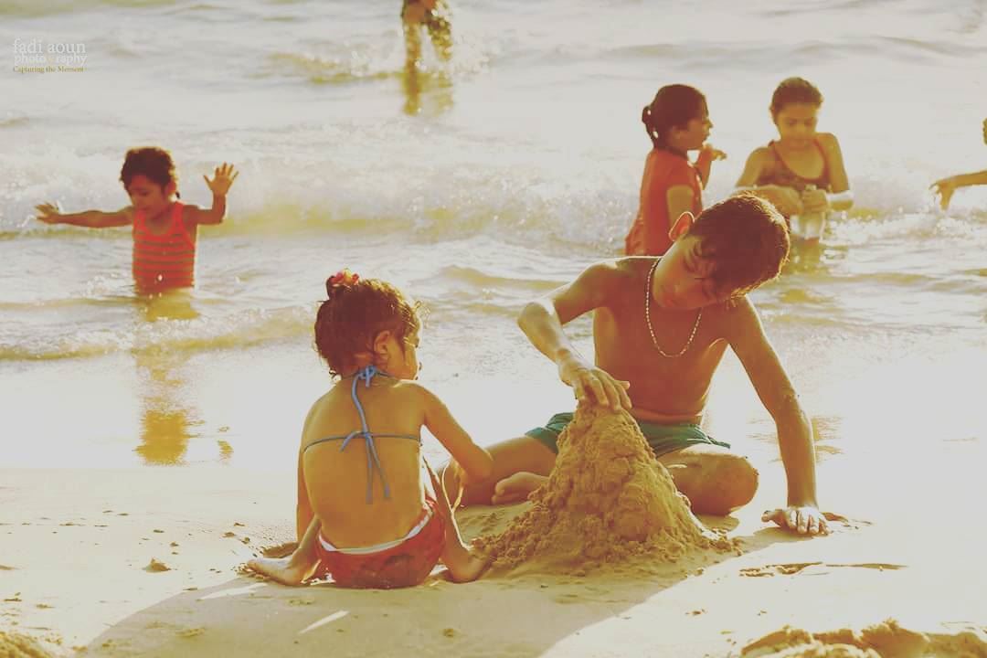  photo  fadiaounphotography  kids  seascape  sea  beach  beirut  lebanon ...