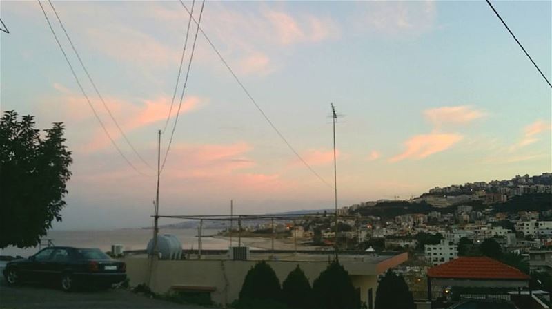 Pink clouds and blue skies😻 lebanon  pink  clouds  lebanonbyalocal ...