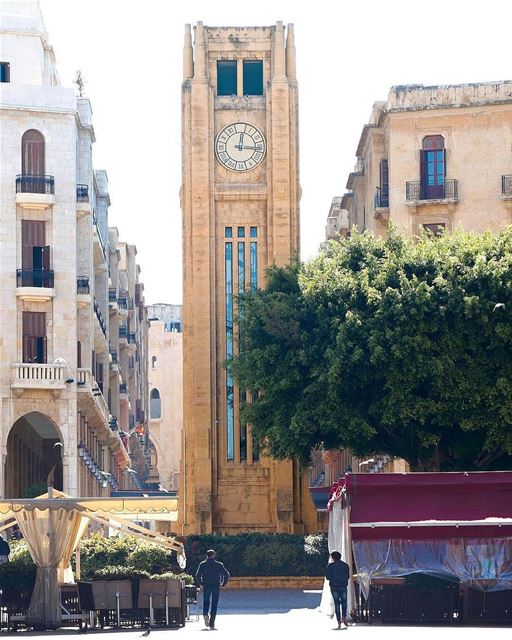 🇱🇧 Place d’Etoile is the central square in Downtown Beirut. One of the... (Downtown Beirut)