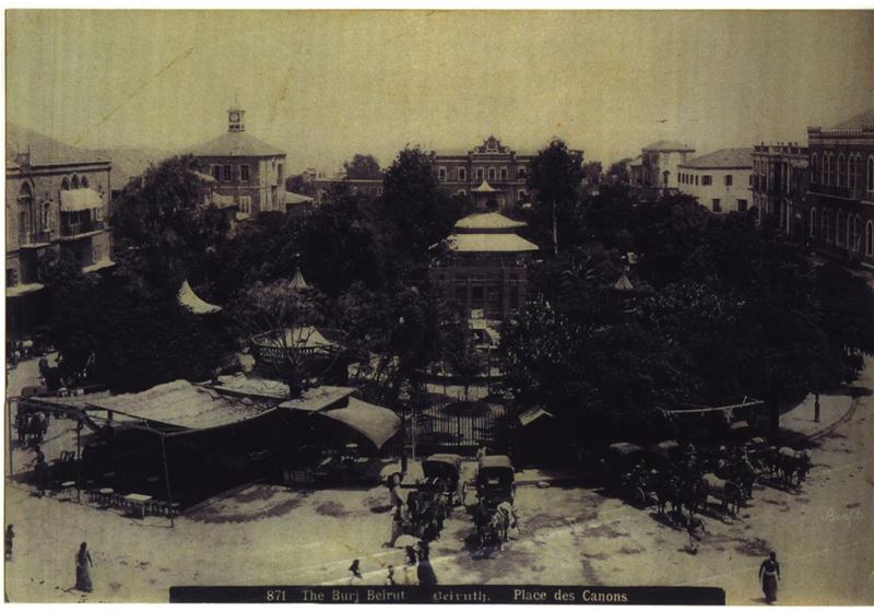 Place des Canons  1870 