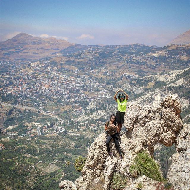 Places like these make it easy to lace up the hiking shoes ❤ (Bcharreh, Liban-Nord, Lebanon)