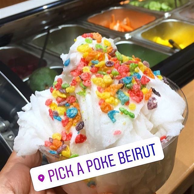 😱😱😱 @pokebeirut 😎. pokebeirut  food eat yummy nomnom foodie foodporn... (Beirut, Lebanon)