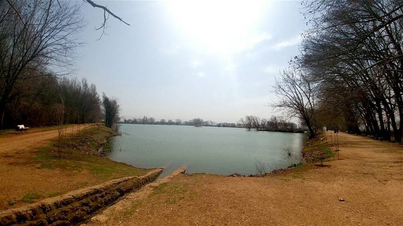 Put your feet up , take a break , sit back , relax your at the lake !! ..... (Taanayel Lake)