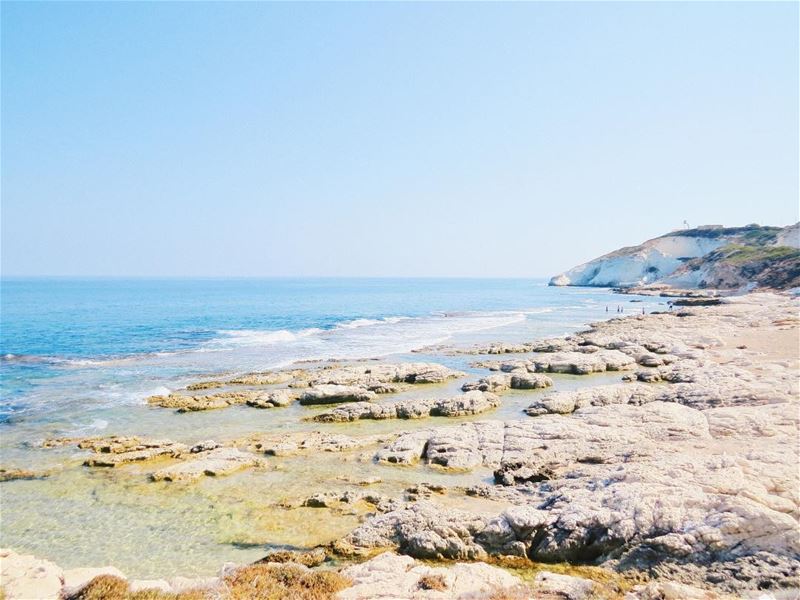 Ras al naqoura : Palestinian-Lebanese border 🌊........ (Naqoura)