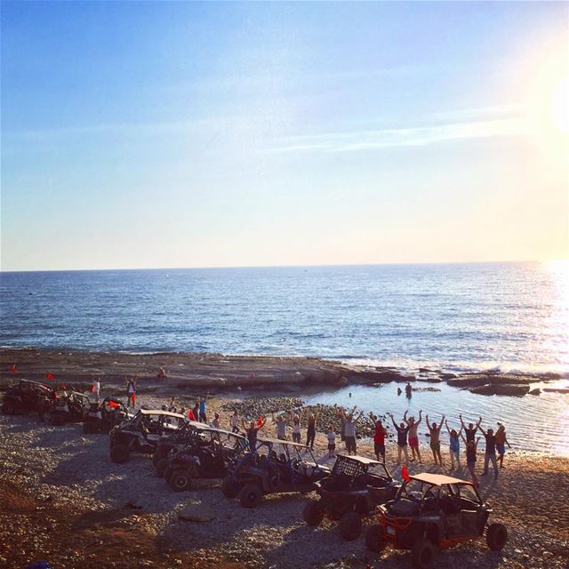 Ready for camping in Batroun!  batroun  beach  camp  camping  polaris ... (Batroun)