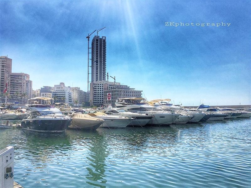 Reflections ✨ • insta_lebanon  ig_lebanon  lebanon_pictures ... (Zaitunay Bay)