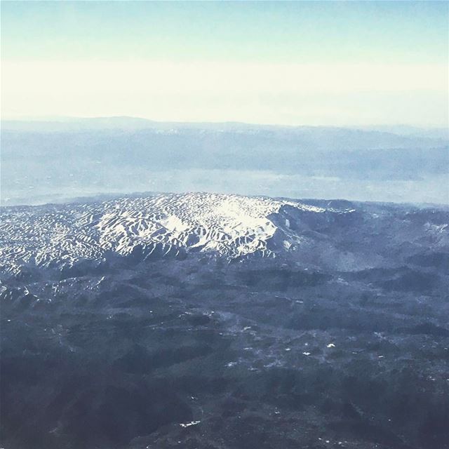 Remaining bits  of snow on top of mountains  will miss snow  till next...