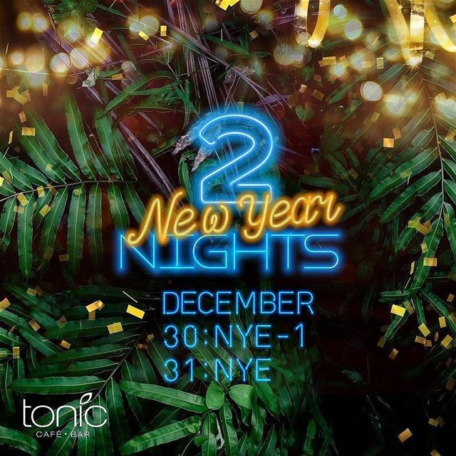  Repost @toniccafebar・・・We are throwing 2 parties for you to celebrate... (Tonic Café Bar)