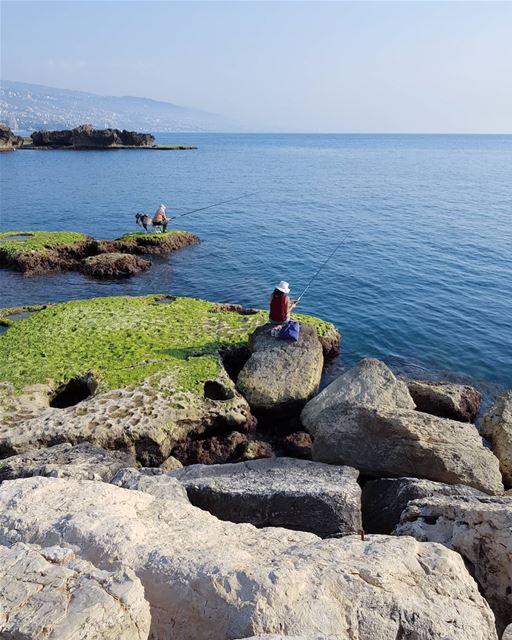 Rhythm of blue 🗺.. livelovebyblos sea blue colors photography... (Jbeil جبيل)