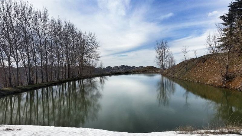 Rivers, ponds, lakes and streams — they all have different names, but they... (El Laklouk, Mont-Liban, Lebanon)