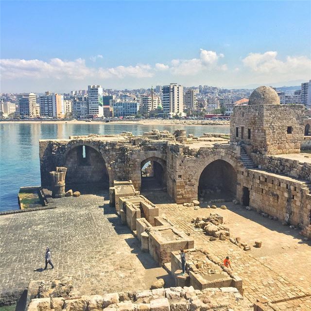 Running in... (Sidon Sea Castle)