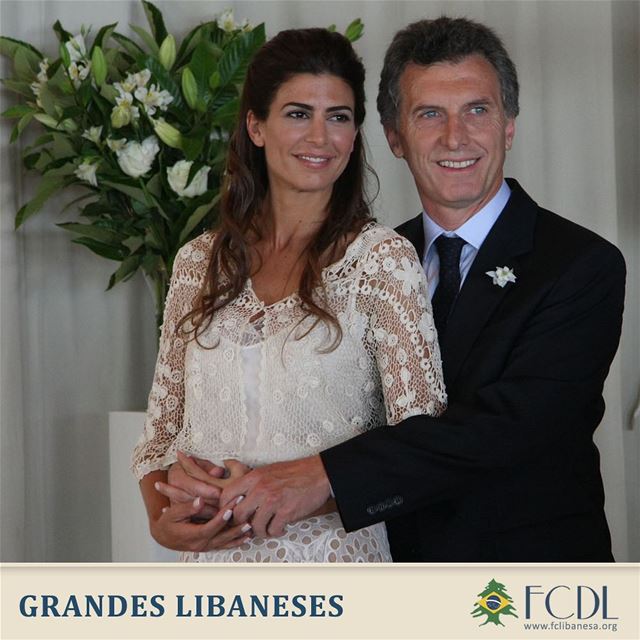 🇱🇧🇦🇷 Sabia que a primeira-dama da Argentina, Juliana Awada, casada com...