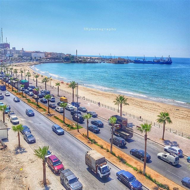 Saida Corniche 🇱🇧 * insta_lebanon  ig_lebanon  lebanon_pictures ... (Saïda, Al Janub, Lebanon)