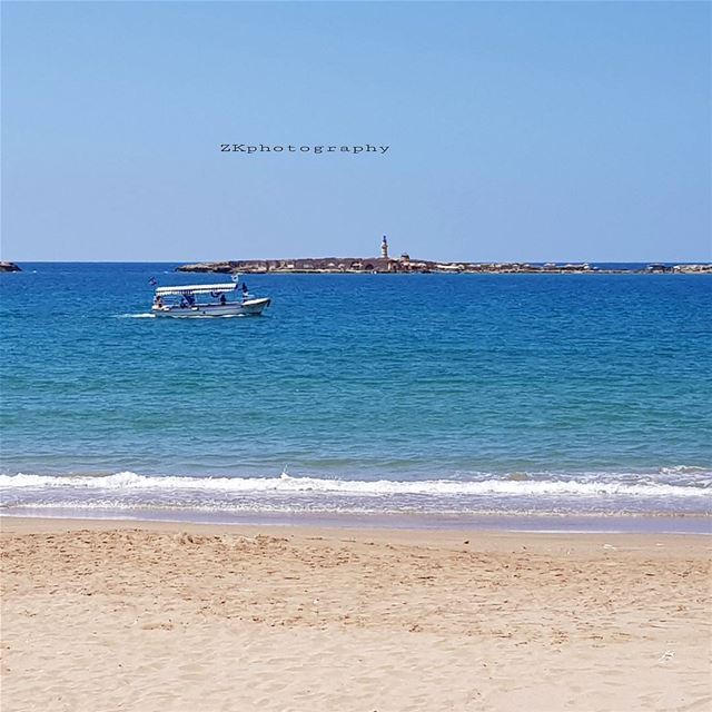 Saida layers.. Sand , Sea and Sky 🇱🇧 * insta_lebanon  ig_lebanon ... (Sidon, Lebanon)