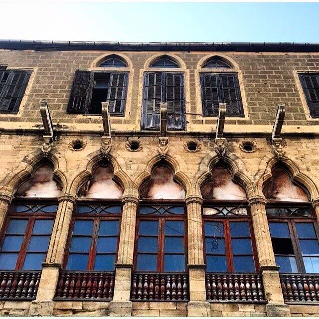 Saida Old Building Near Nejmeh Square,