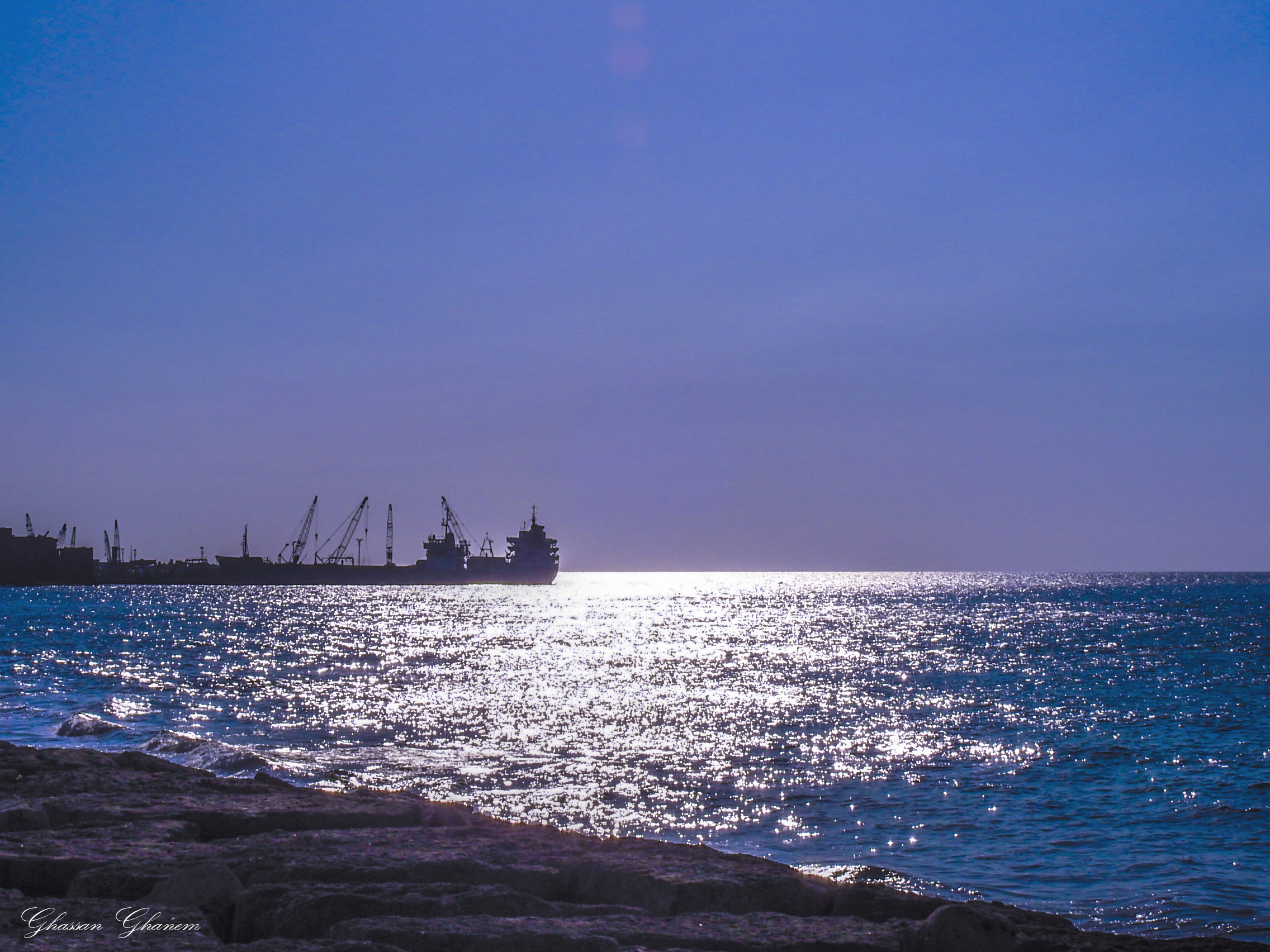 Saida old castle & port