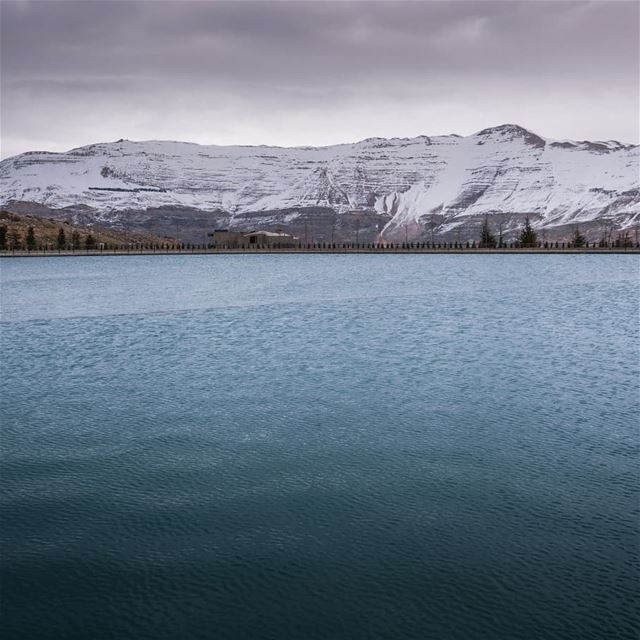 Sannine and the lake ... (Zaarour Club)