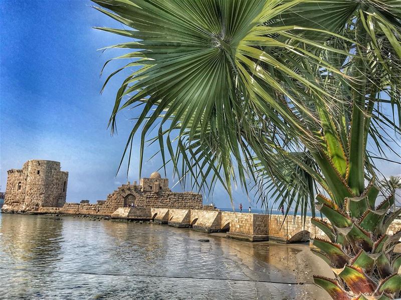 Sea castle .. saida mylebanon castle old history... (Saïda, Al Janub, Lebanon)