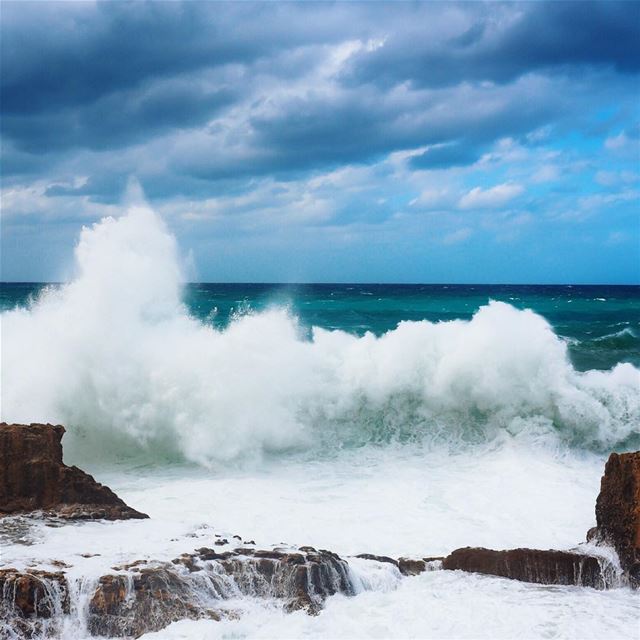 Sea fury 🌊 (Al Batrun, Liban-Nord, Lebanon)