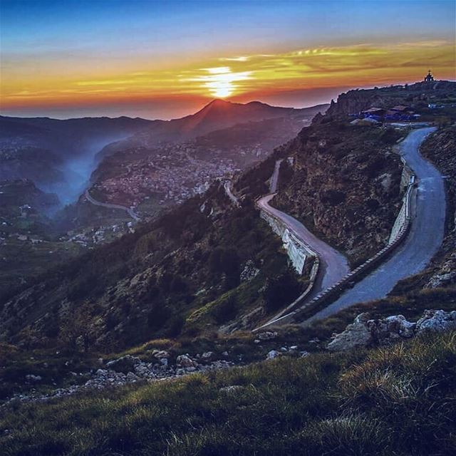 Series of heavenly wonders 💙💛Qannoubine Valley, Bcharre and Saydet el... (Qannoubine Valley)