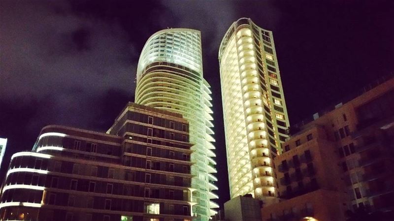 Sirens  beautiful  night  landscapes  architecture  nightlife  citylife ... (Beirut, Lebanon)