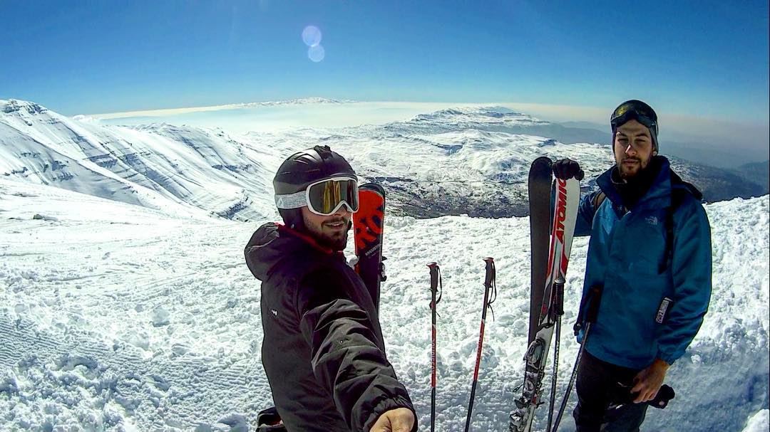 Ski mate 🏔❄️⛷  gopro goprophotography goproleb goprolebanon goprome... (Mzaar Kfardebian)