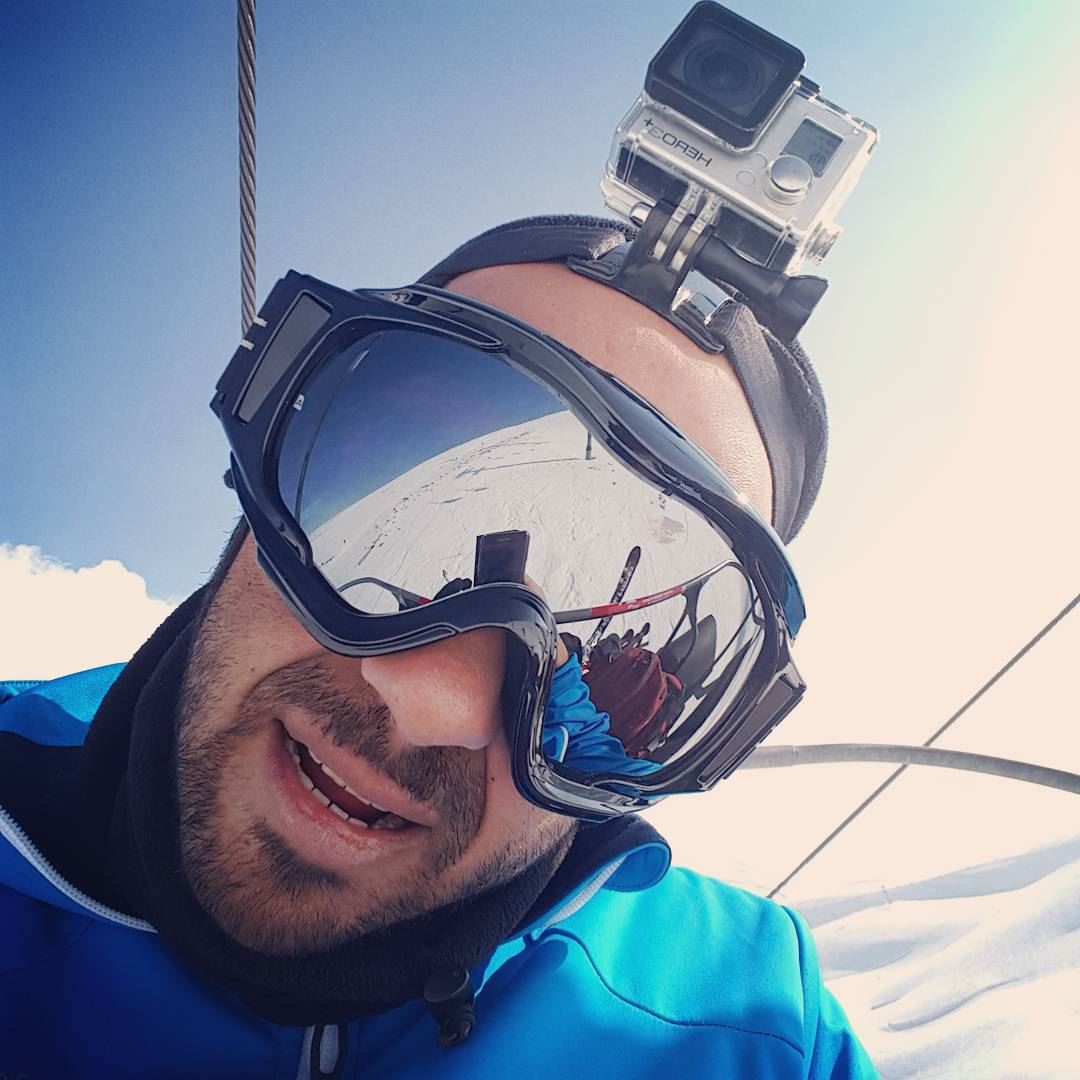  skiing  mzaar  gopro ... (Mzaar Kfardebian)