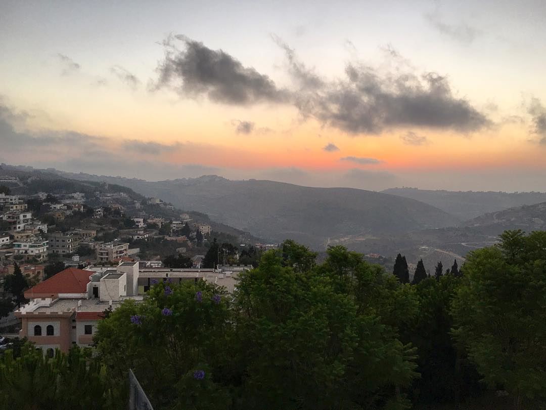 Snapped at Sunset  history  tree  temple  beirut  cloud  mountain  blue ... (قلعة تبنين)