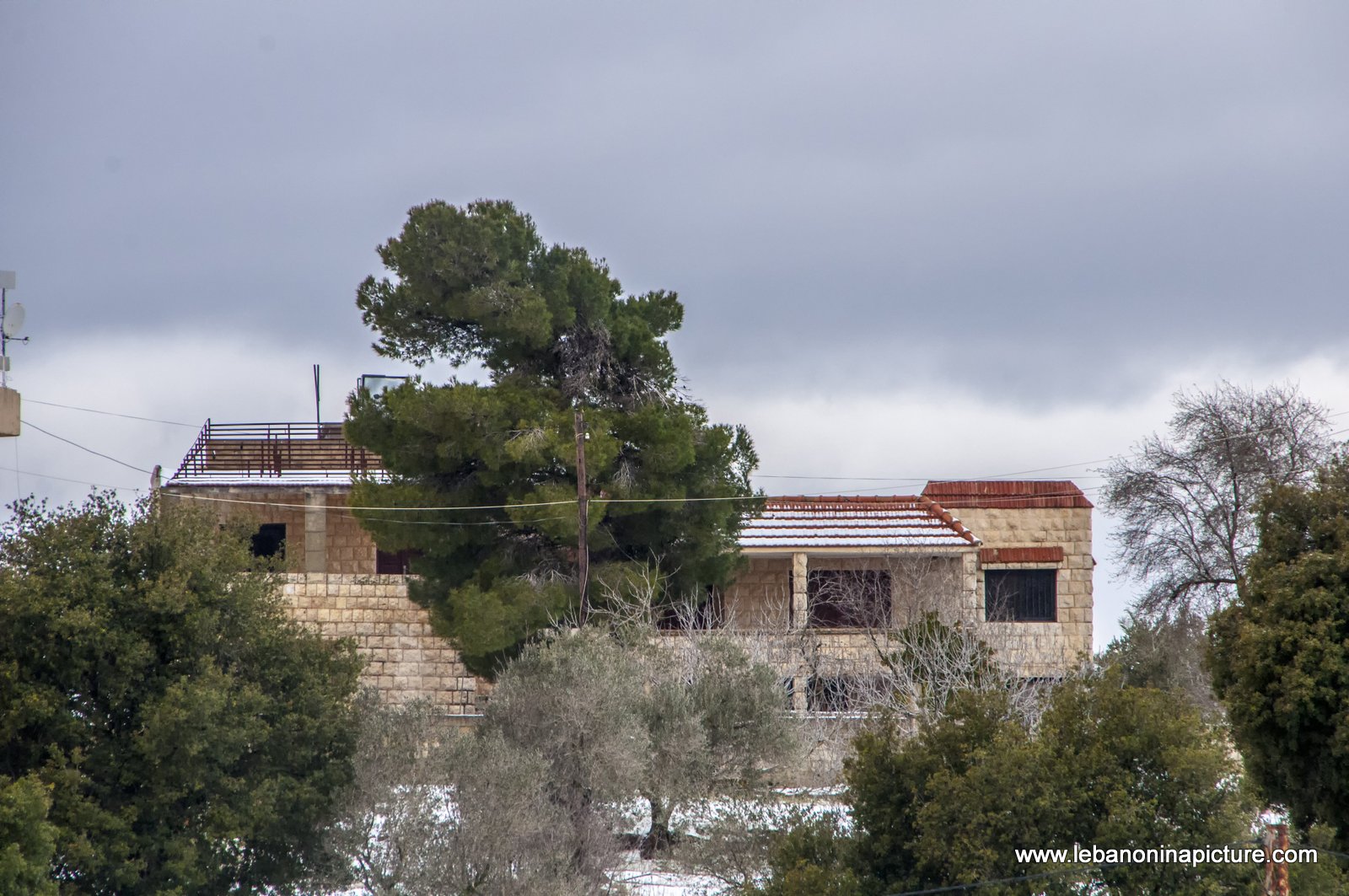 Snow Storm in (Yaroun)