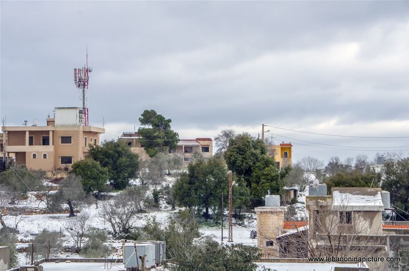 Snow Storm in (Yaroun)