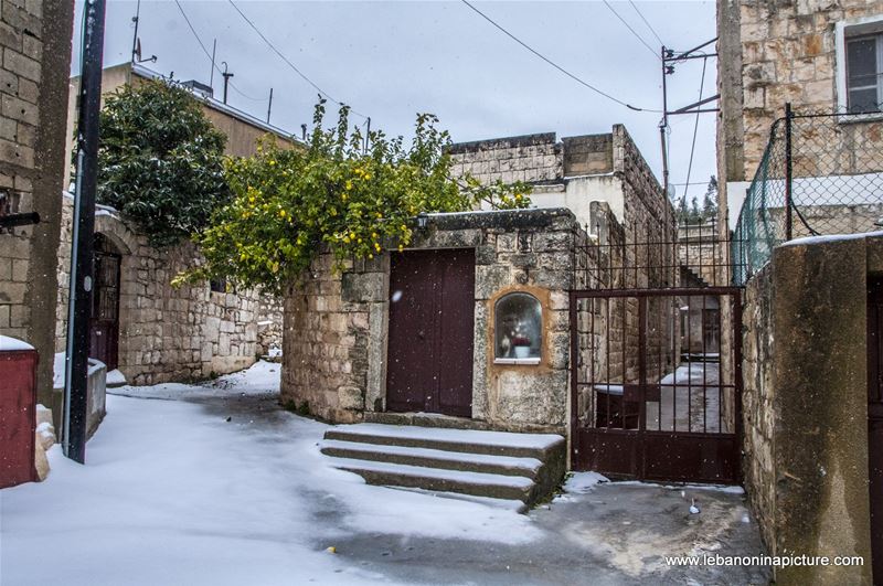 Snow Storm in (Yaroun)