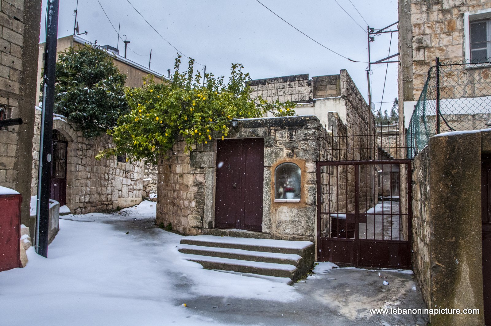 Snow Storm in (Yaroun)