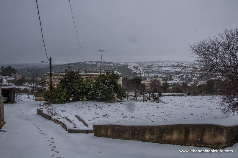 Snow Storm in (Yaroun)