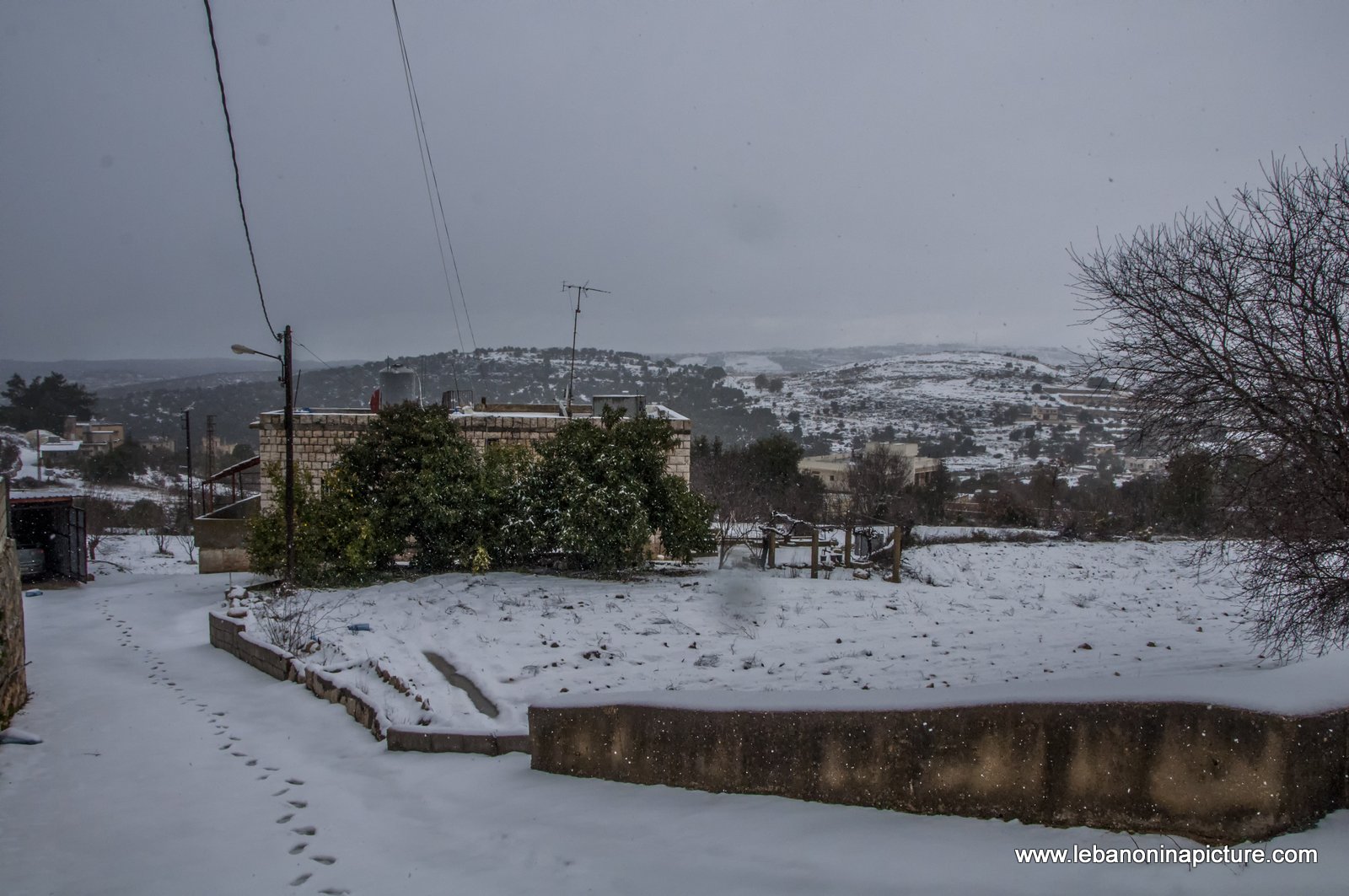 Snow Storm in (Yaroun)