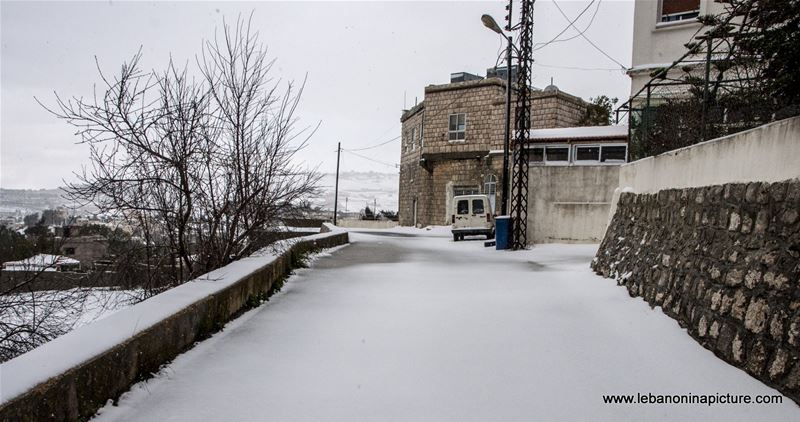 Snow Storm in (Yaroun)