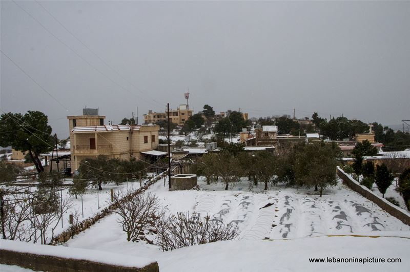 Snow Storm in (Yaroun)