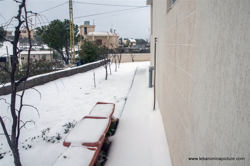 Snow Storm in (Yaroun)