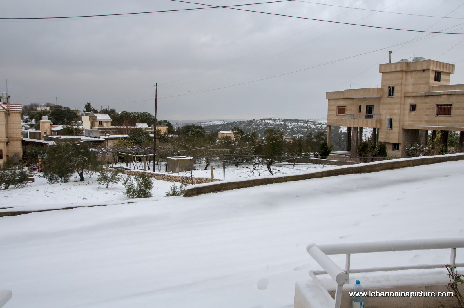 Snow Storm in (Yaroun)