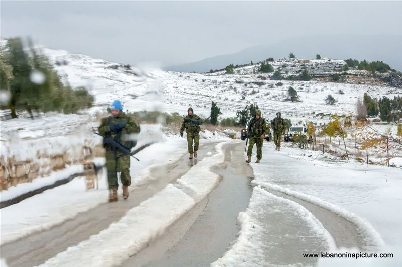 Snow Storm in (Yaroun)