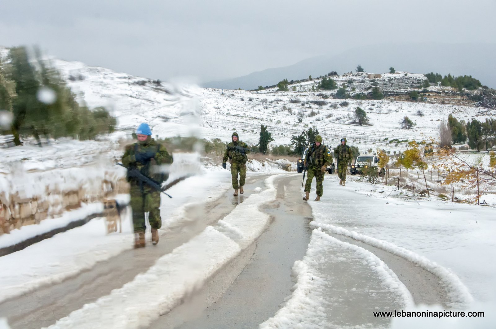 Snow Storm in (Yaroun)