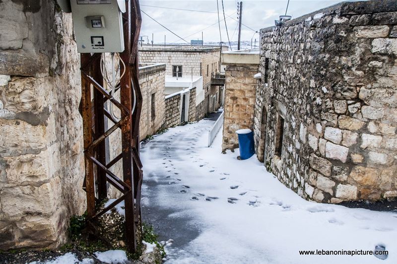 Snow Storm in (Yaroun)