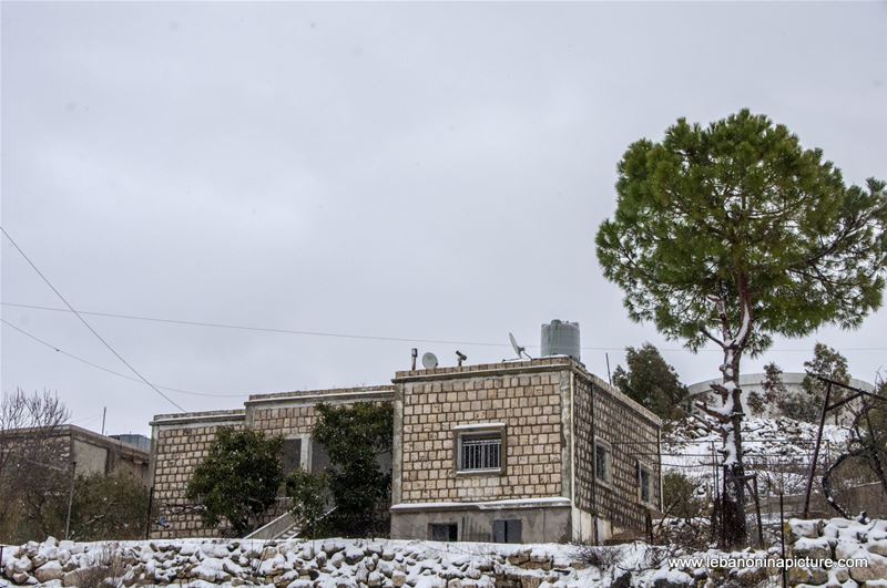 Snow Storm in (Yaroun)