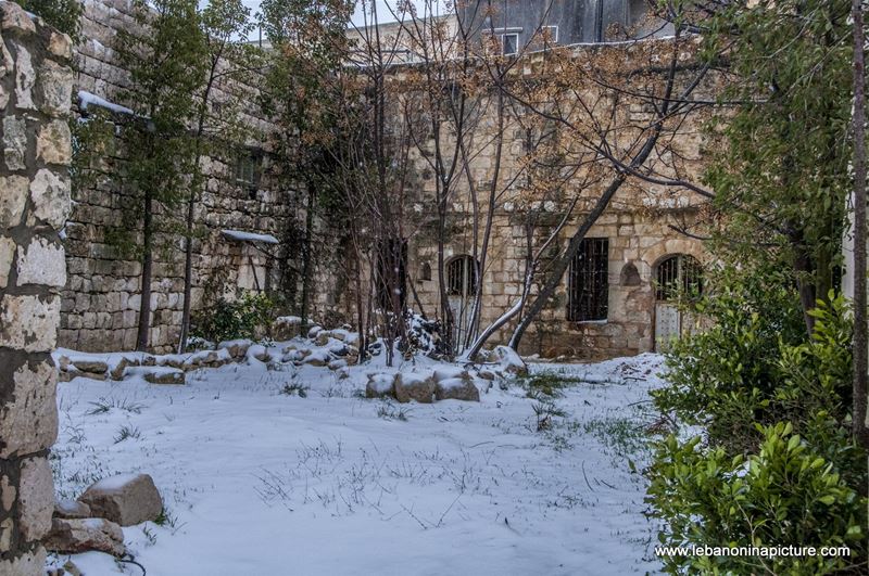 Snow Storm in (Yaroun)