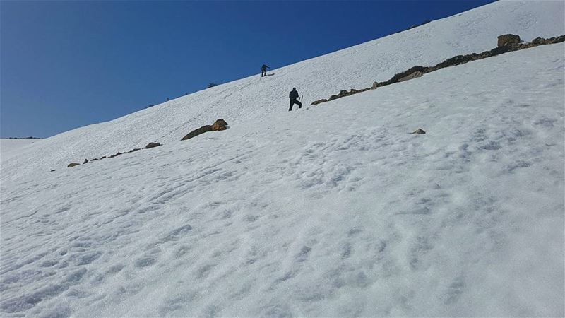  snowshoeing  beautifulday  goodcompany ... (Lebanon)