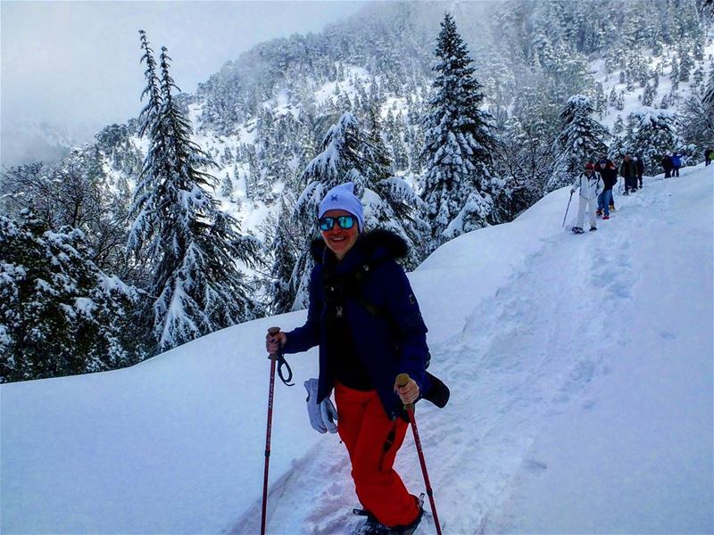  snowshoeinglebanon  explorelebanon  picoftheday  livelovelebanon ... (Ehden, Lebanon)