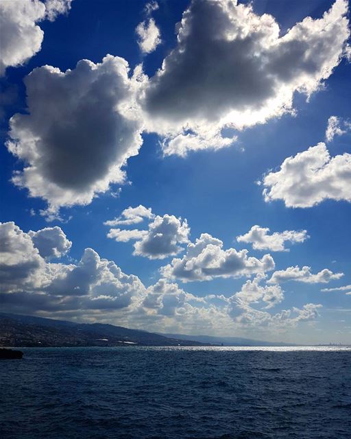 So close, you can catch them☁.. livelovebyblos livelovelebanon... (Byblos, Lebanon)