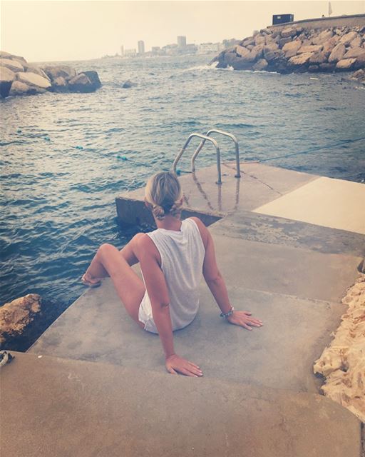 Some days are simply made for playing ... chillaxmode 💚 (Bay Of Jounieh)