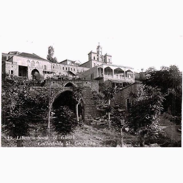 Souk El Gharb In 1931 .