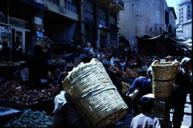 Souk in Beirut  1950s